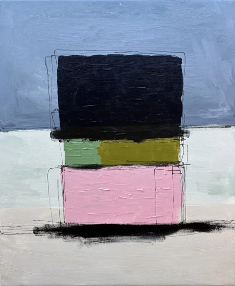 Weight of Form Pink and Green