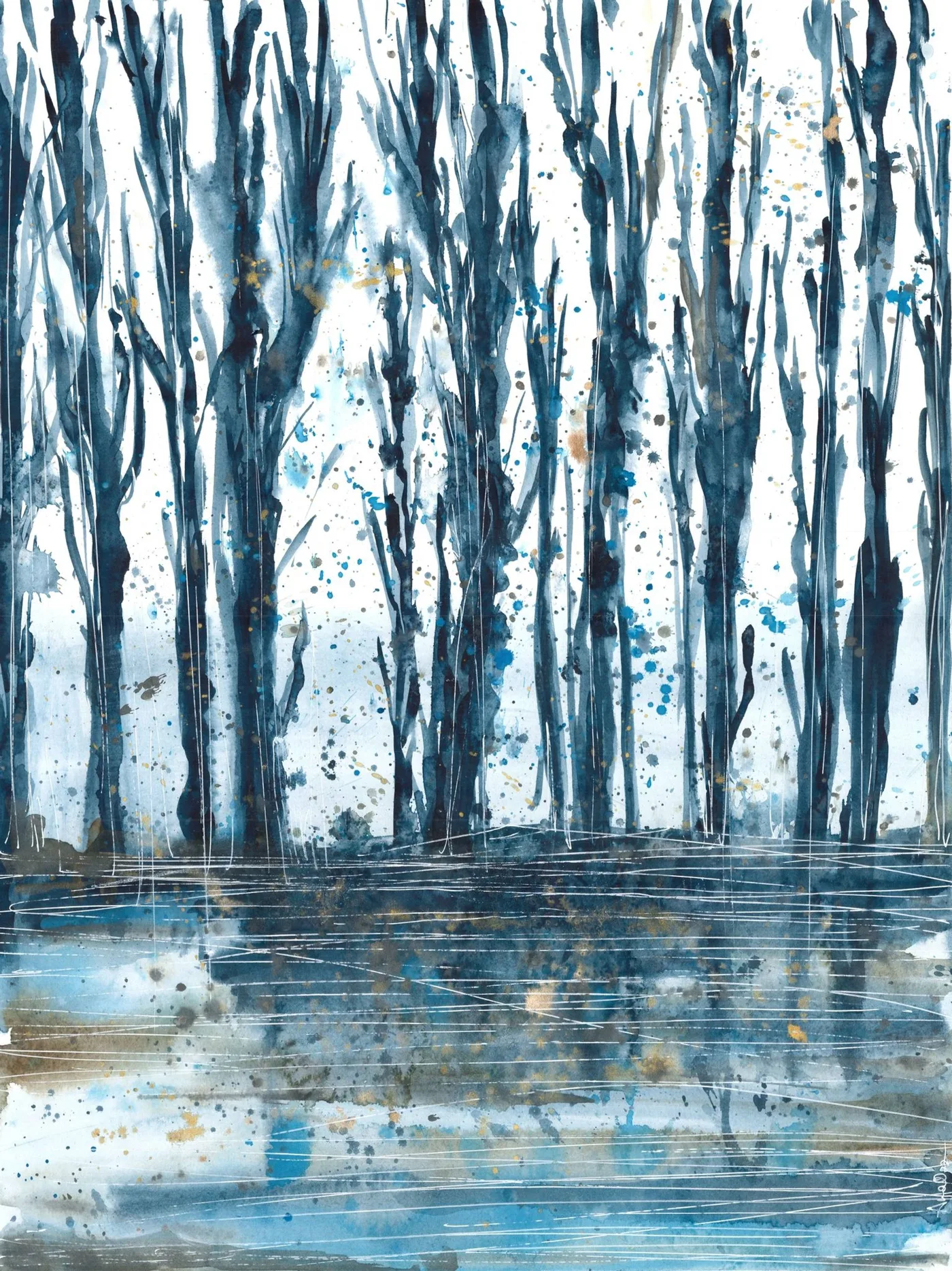 Winter Nature Blue