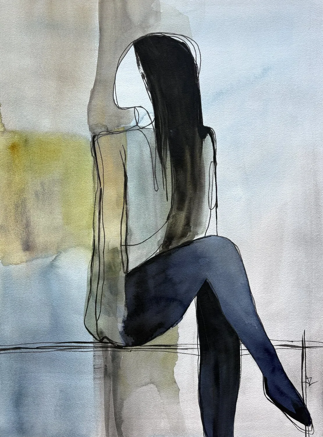 Between Quiet and Light Blue
