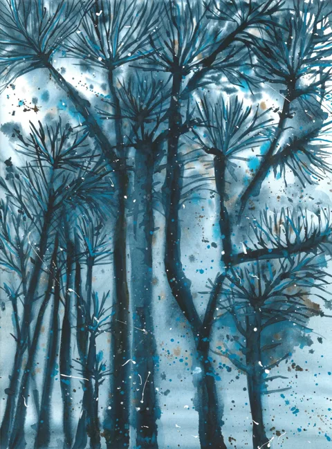 Blue Landscape
