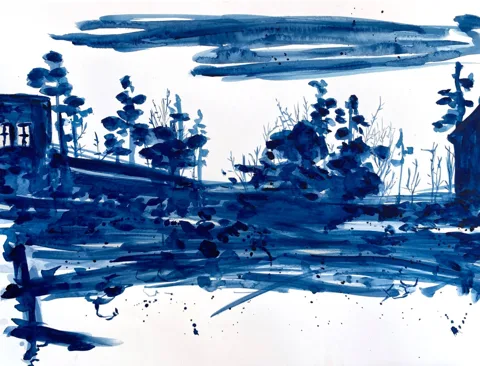 Winter in Blue