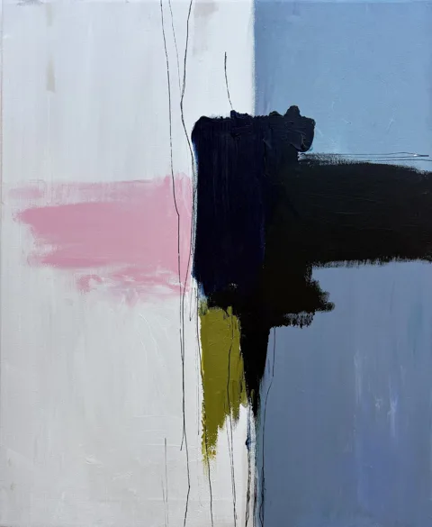 Divided Silence Pink and Blue